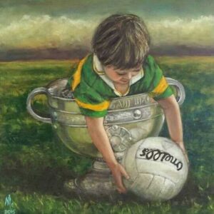 Birthright GAA Original Oil Painting Sam McGuire O'Neill Football