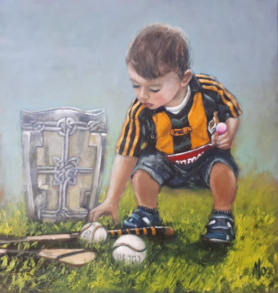 Little Boy with Liam McCarthy Cup