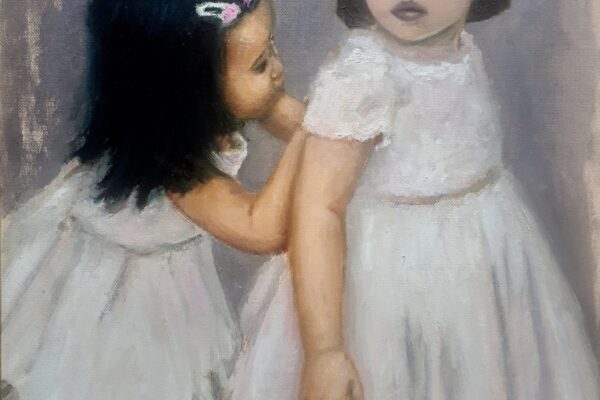 Wedding Day Portrait by Maureen O'Mahony Art