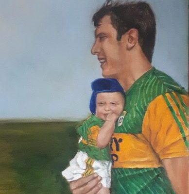 Irish art gaa art commission maureen o Mahony art