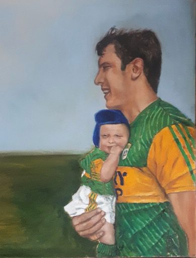 Irish art gaa art commission maureen o Mahony art