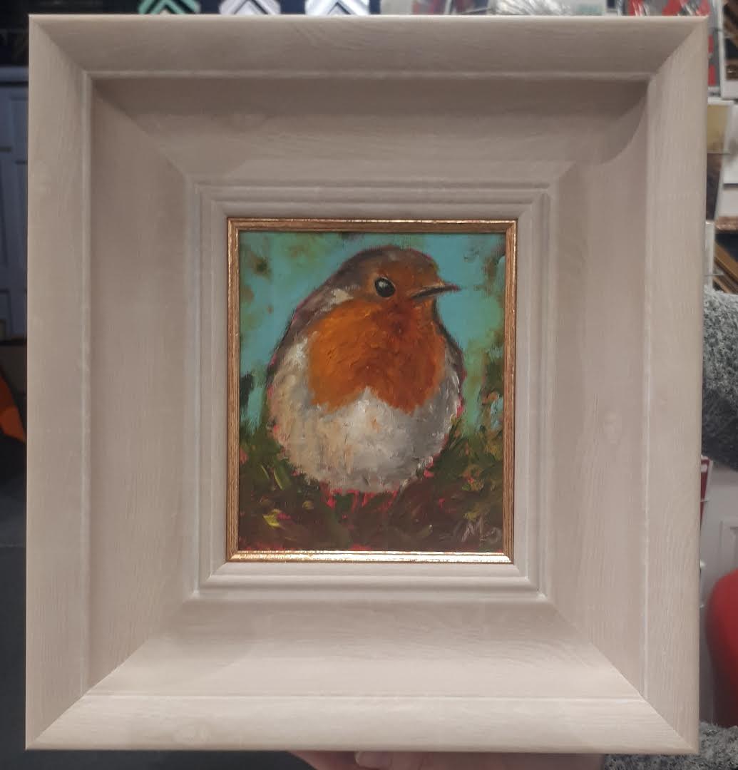 Irish gift, little robin, Irish art,