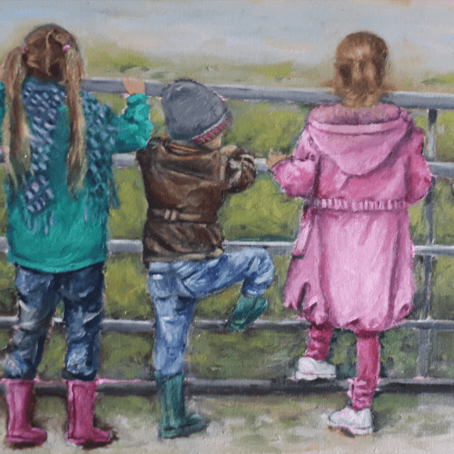 About Maureen O'Mahony Painting heirloomsFamily portrait by Maureen O'Mahony Portrait Artist