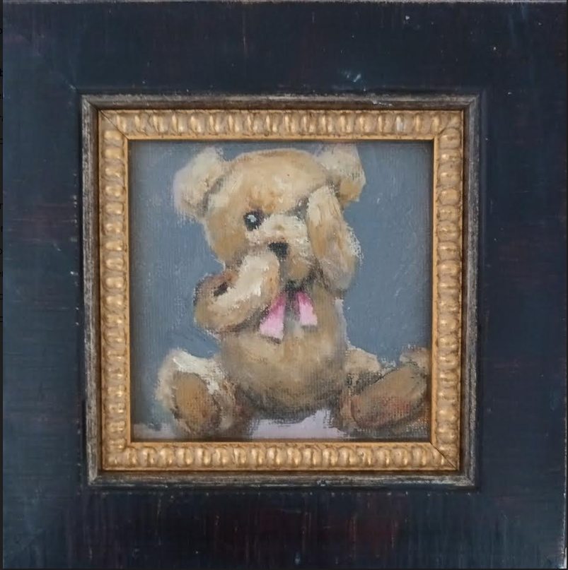 Littke Teddy bear Peek a Boo